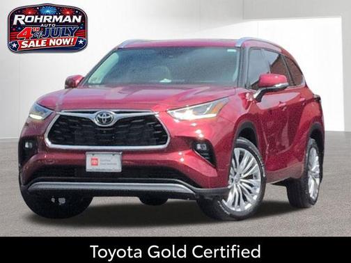 Ruby Flare Pearl 2026 Toyota Highlander Platinum