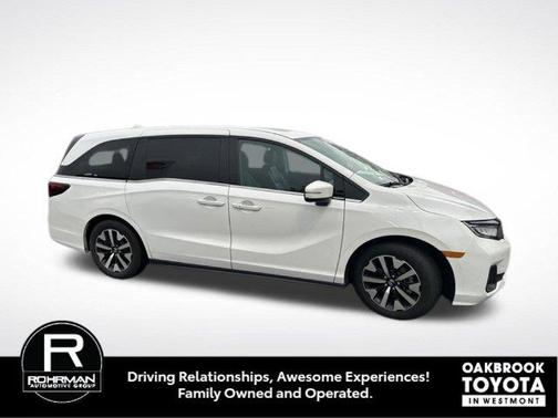 Platinum White Pearl 2025 Honda Odyssey EX-L