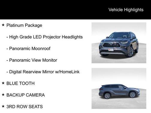 2024 Toyota Highlander Platinum