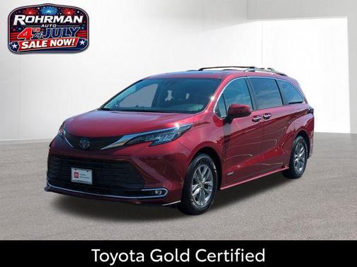 Ruby Flare Pearl 2021 Toyota Sienna XLE 7 Passenger