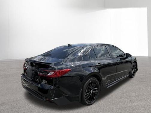 Midnight Black Metallic 2025 Toyota Camry SE