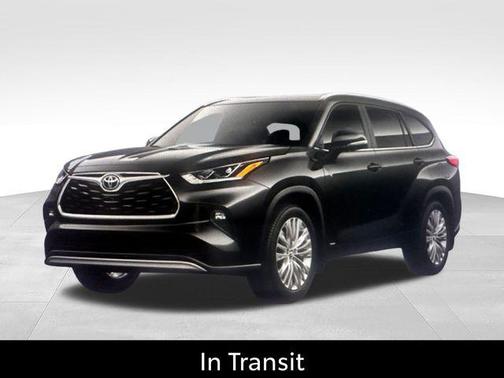 Midnight Black Metallic 2026 Toyota Highlander Hybrid Platinum