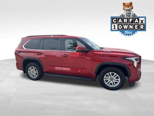 Supersonic Red 2025 Toyota Sequoia SR5