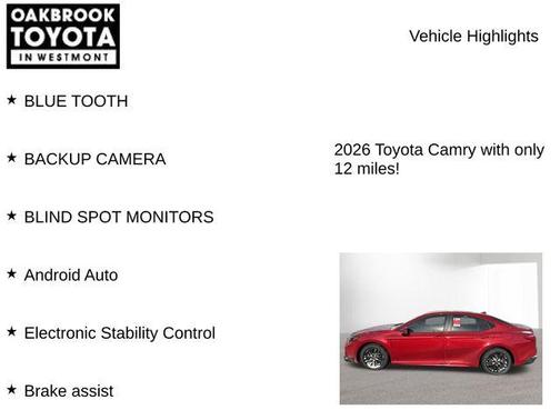 2026 Toyota Camry SE