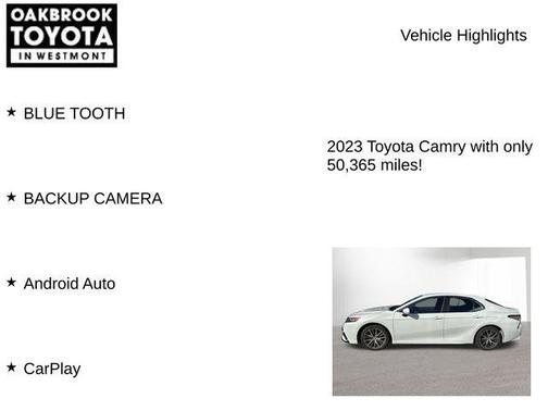 2023 Toyota Camry SE