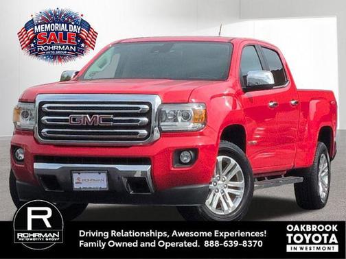 Cardinal Red 2015 GMC Canyon SLT