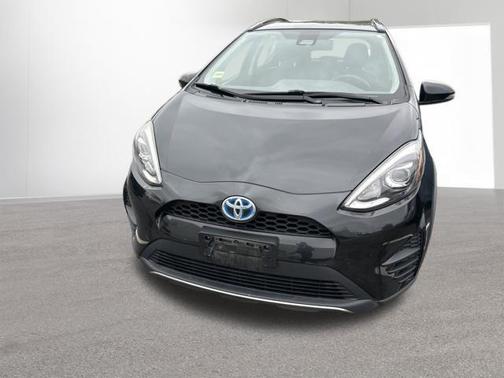 Black Sand Pearl 2018 Toyota Prius c Three