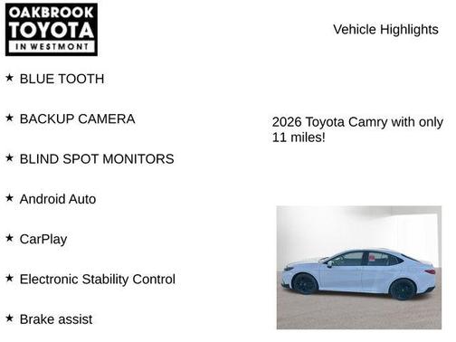 2026 Toyota Camry SE