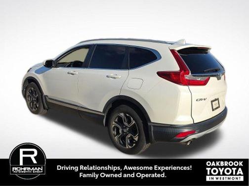 White Diamond Pearl 2017 Honda CR-V Touring
