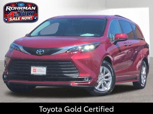 Ruby Flare Pearl 2026 Toyota Sienna XLE