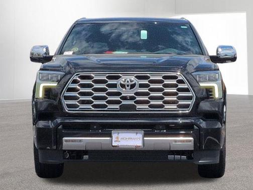 Midnight Black Metallic 2026 Toyota Sequoia Capstone