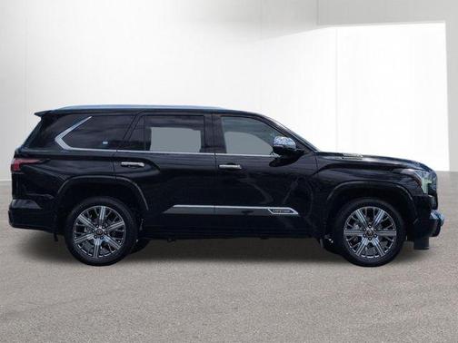 Midnight Black Metallic 2026 Toyota Sequoia Capstone