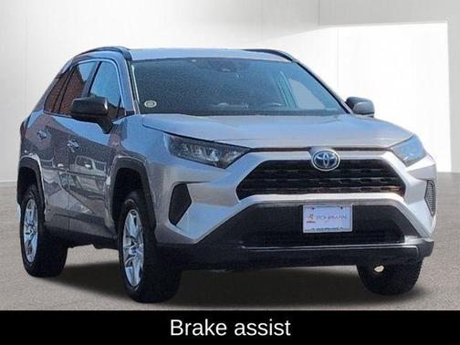 Silver Sky Metallic 2021 Toyota RAV4 Hybrid LE