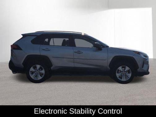 Silver Sky Metallic 2021 Toyota RAV4 Hybrid LE