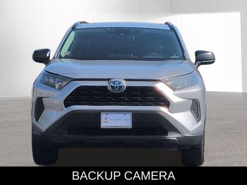 Silver Sky Metallic 2021 Toyota RAV4 Hybrid LE