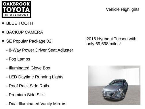 Coliseum Grey 2016 Hyundai TUCSON SE