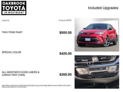 Supersonic Red w/Black Roof 2020 Toyota C-HR XLE