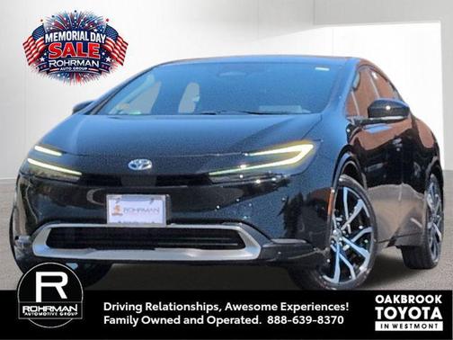 Midnight Black Metallic 2026 Toyota Prius Plug-In Hybrid XSE