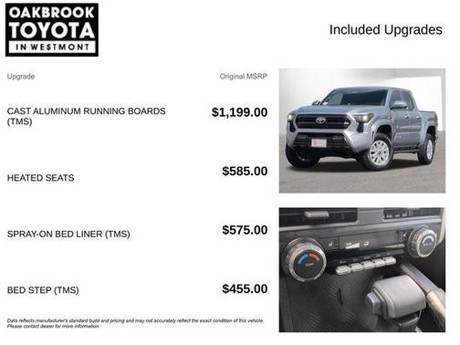 Celestial Silver Metallic 2024 Toyota Tacoma SR5