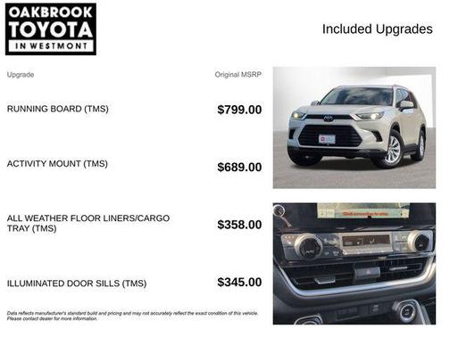 Coastal Cream 2024 Toyota Grand Highlander XLE