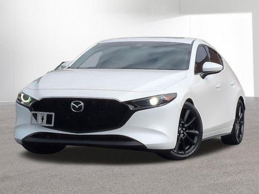 Snowflake White Pearl Mica 2022 Mazda Mazda3 FWD w/Premium Package