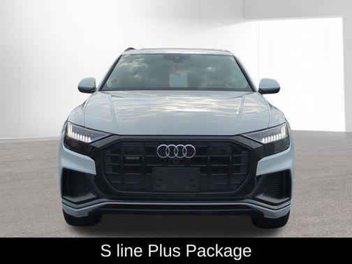 Glacier White Metallic 2020 Audi Q8 55 Prestige