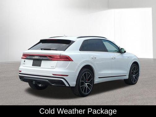 Glacier White Metallic 2020 Audi Q8 55 Prestige