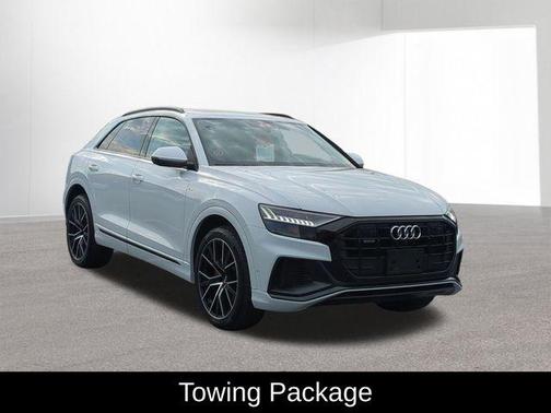 Glacier White Metallic 2020 Audi Q8 55 Prestige