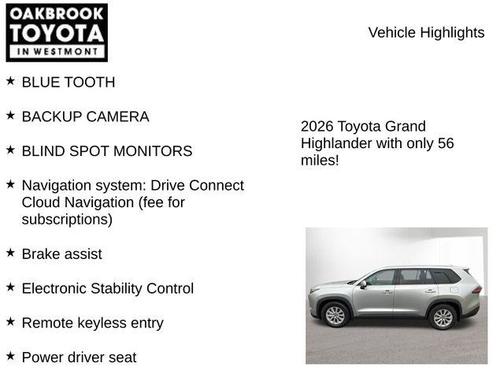 2026 Toyota Grand Highlander Hybrid XLE