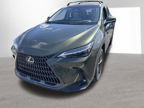 Nori Green Pearl 2025 Lexus NX 450h+ Luxury