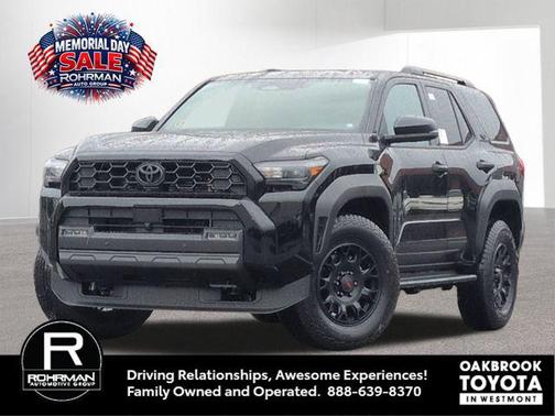 Black 2026 Toyota 4Runner TRD Off Road