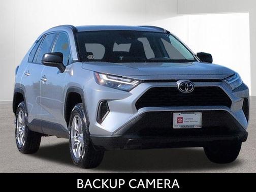 Silver Sky Metallic 2025 Toyota RAV4 Hybrid SE