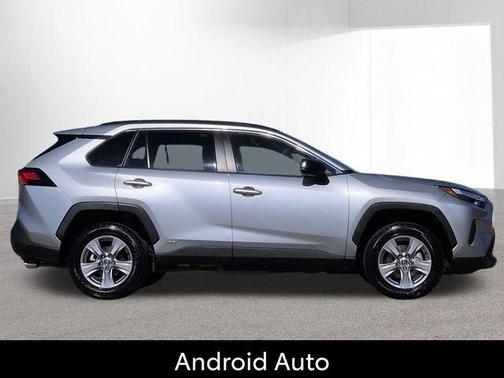 Silver Sky Metallic 2025 Toyota RAV4 Hybrid SE