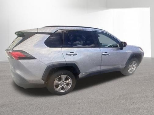 Silver Sky Metallic 2025 Toyota RAV4 Hybrid SE