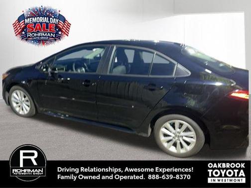 Midnight Black Metallic 2024 Toyota Corolla LE