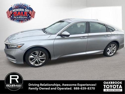 Lunar Silver Metallic 2018 Honda Accord LX