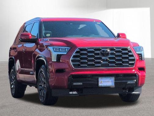 Supersonic Red 2026 Toyota Sequoia Platinum
