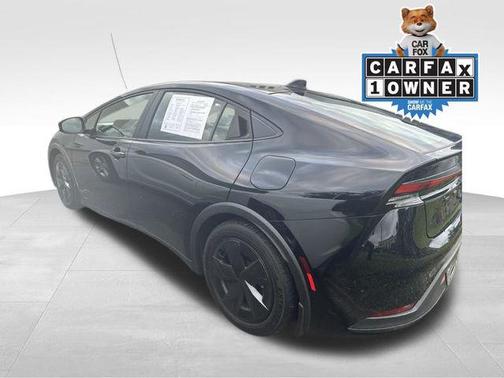 Midnight Black Metallic 2025 Toyota Prius LE