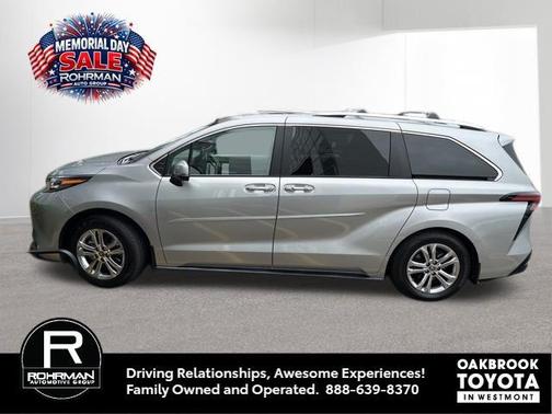 Celestial Silver Metallic 2024 Toyota Sienna Platinum