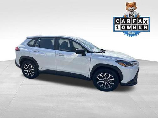Wind Chill Pearl 2023 Toyota Corolla Cross Hybrid S