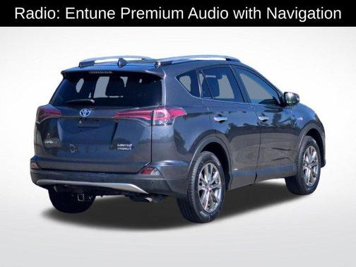 Magnetic Gray Metallic 2018 Toyota RAV4 Hybrid Limited
