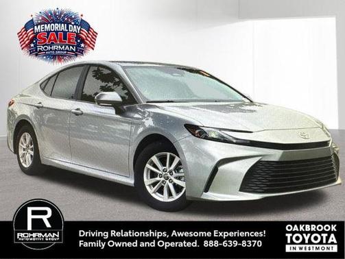 Celestial Silver Metallic 2025 Toyota Camry LE