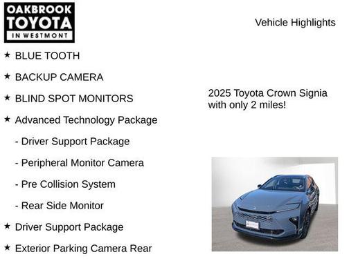 2025 Toyota Crown Signia Limited