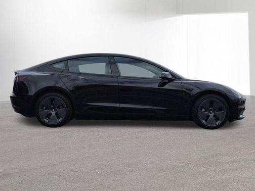 Solid Black 2022 Tesla Model 3 Long Range