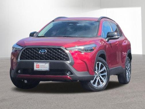 Soul Red Crystal 2025 Toyota Corolla Cross XLE