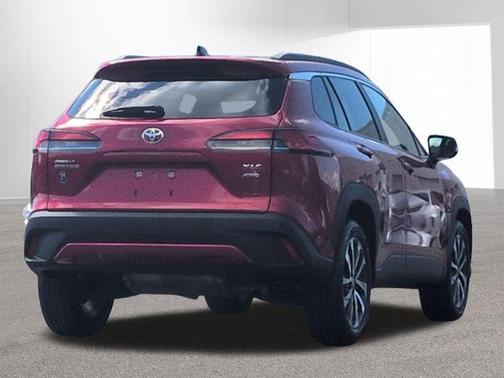 Soul Red Crystal 2025 Toyota Corolla Cross XLE