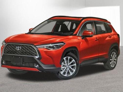 Soul Red Crystal 2025 Toyota Corolla Cross XLE