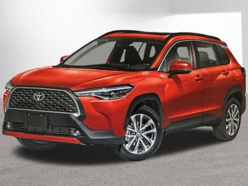 Soul Red Crystal 2025 Toyota Corolla Cross XLE