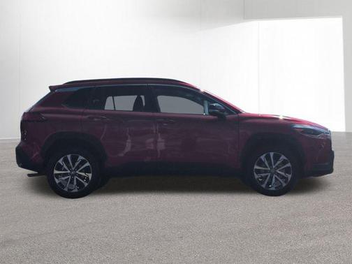 Soul Red Crystal 2025 Toyota Corolla Cross XLE