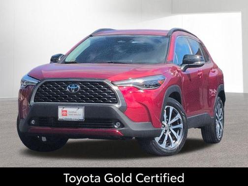Soul Red Crystal 2025 Toyota Corolla Cross XLE